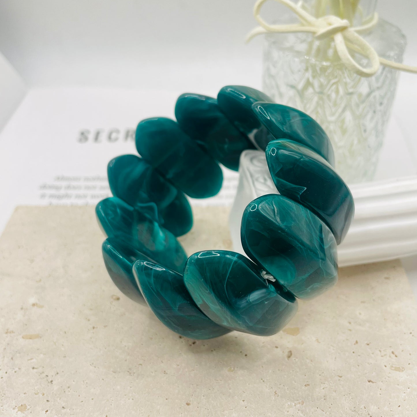 JI JOYA VENTA AL POR MAYOR,Pulsera de moda, elástica.