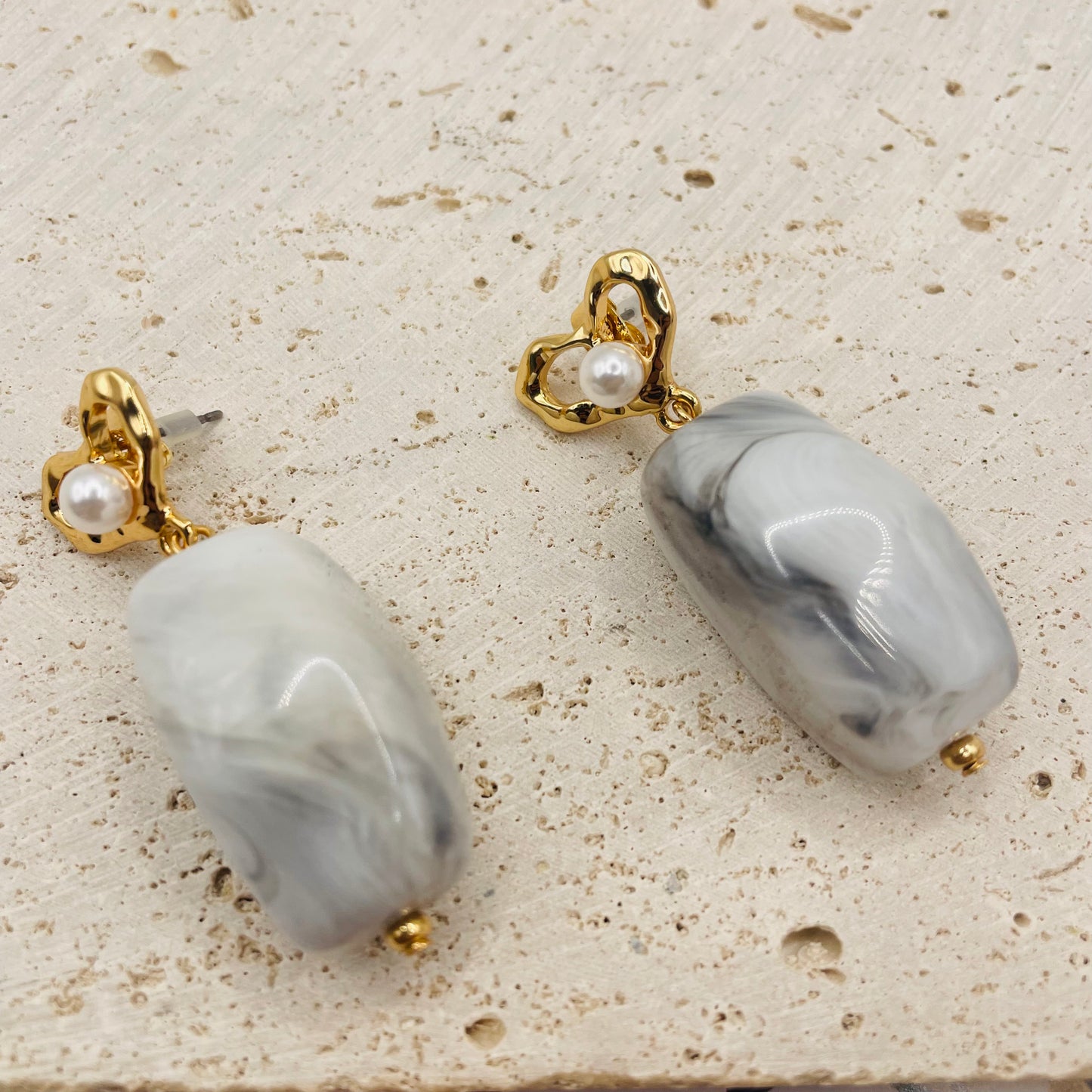 JI JOYA VENTA AL POR MAYOR,Conjunto de collar y pendientes con colgante cuadrado