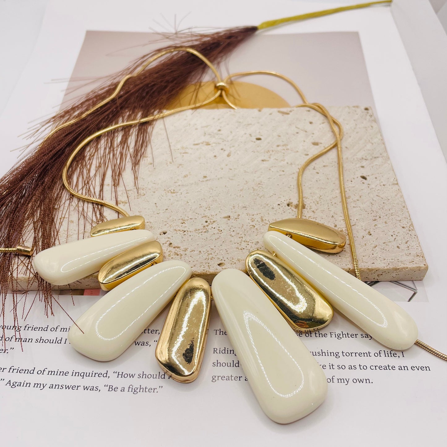 JI JOYA VENTA AL POR MAYOR,¡Collar ajustable e irregular!