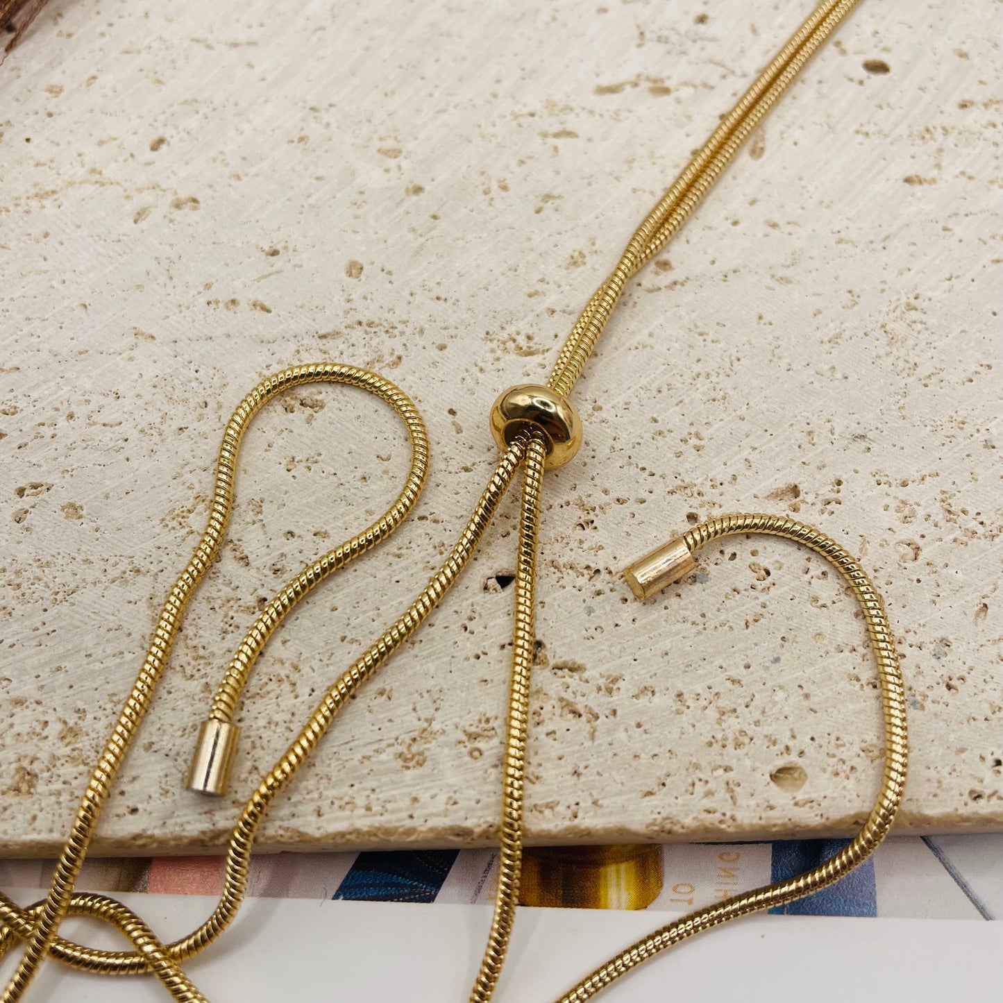 JI JOYA VENTA AL POR MAYOR,¡Collar ajustable e irregular!