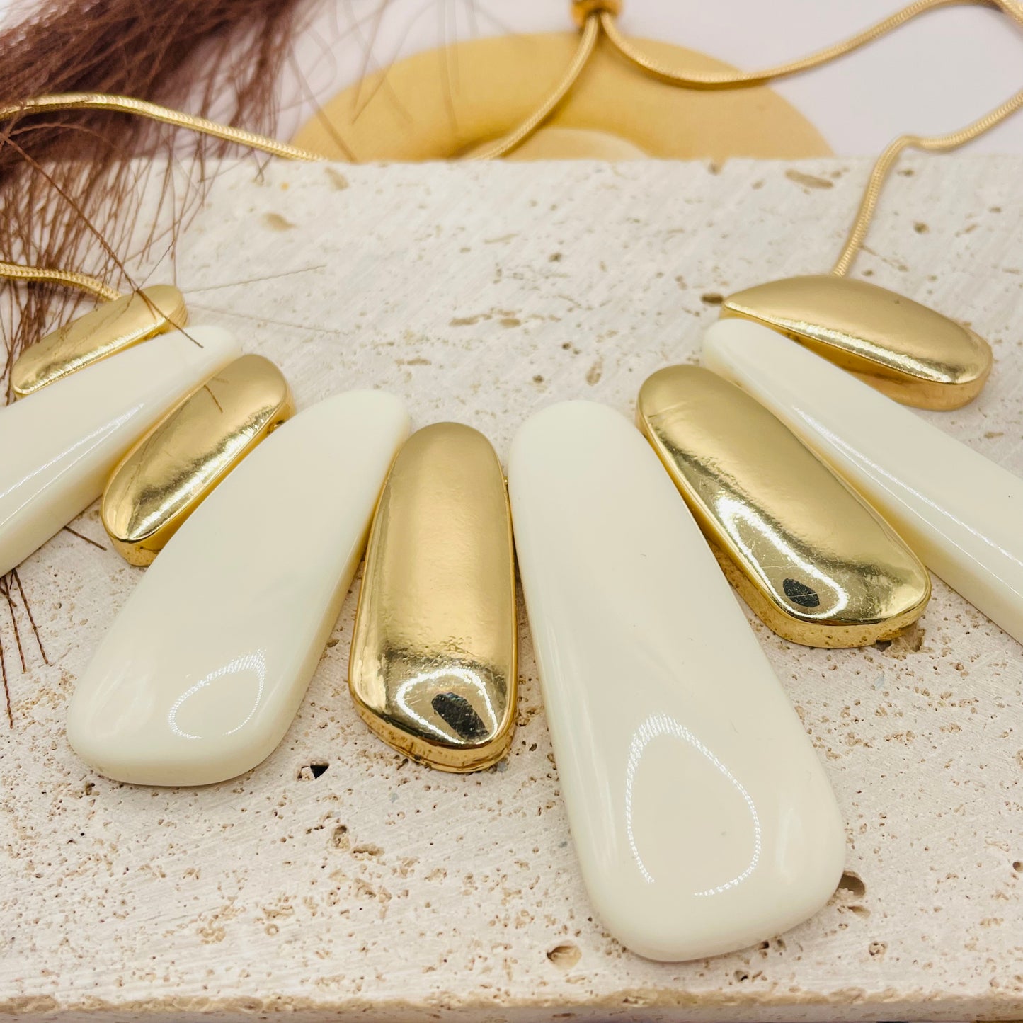 JI JOYA VENTA AL POR MAYOR,¡Collar ajustable e irregular!