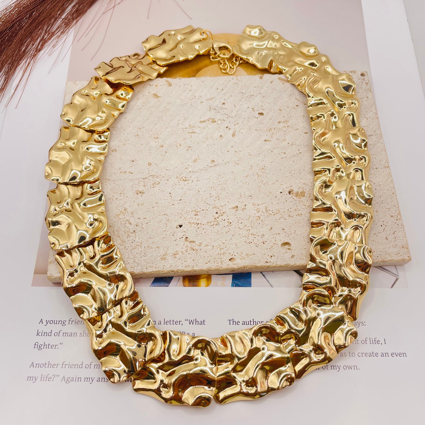 JI JOYA VENTA AL POR MAYOR,Conjunto de collar y pendientes desiguales