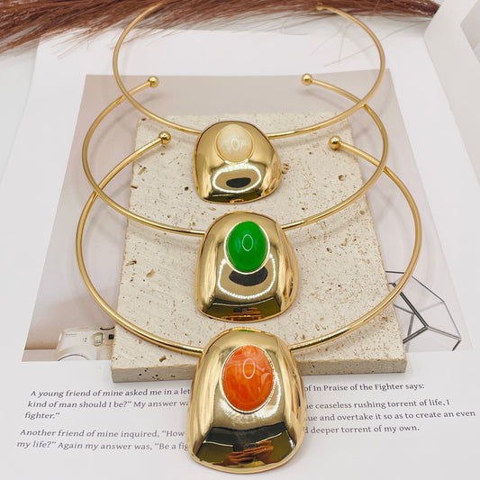 JI JOYA VENTA AL POR MAYOR,Cuello plano de moda, ¡3 colores para elegir!