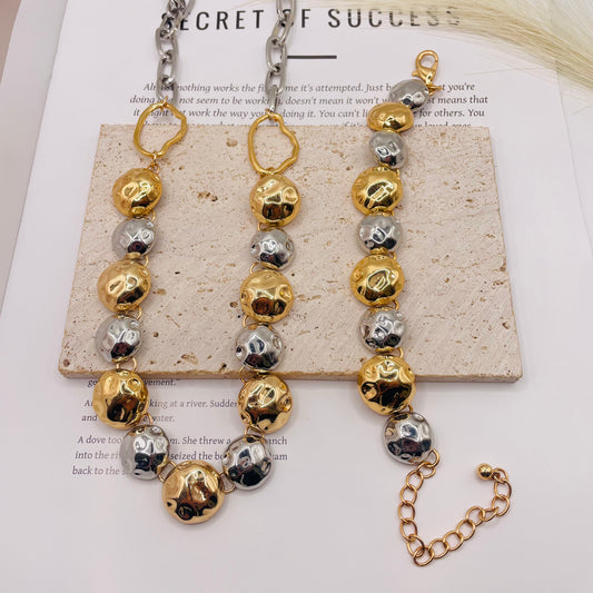 JI JOYA VENTA AL POR MAYOR,Collares y pulseras de oro y plata.