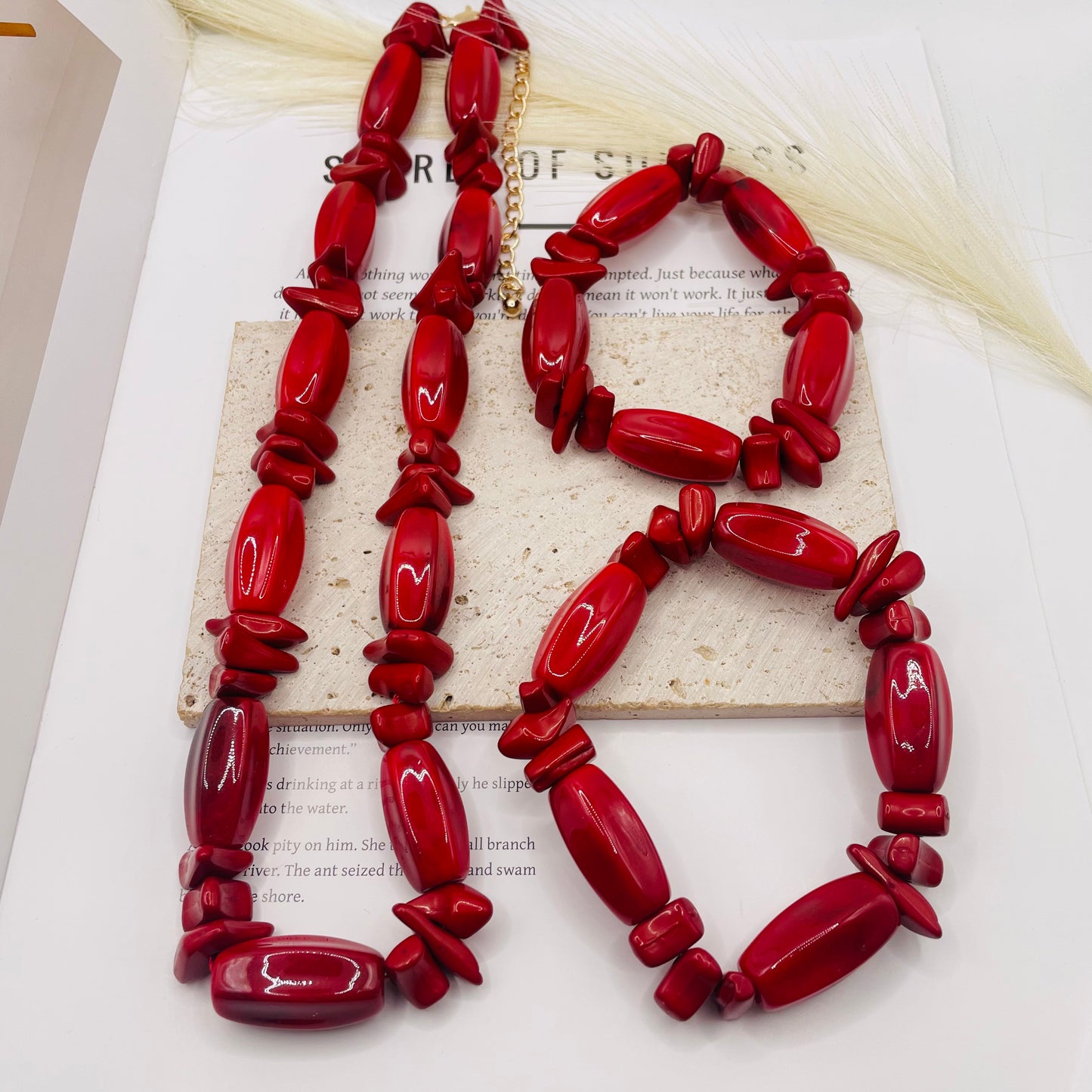 JI JOYA VENTA AL POR MAYOR,Collar de cuerda geométrico de color sólido