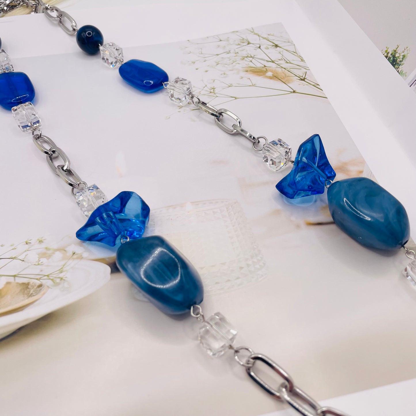 JI JOYA VENTA AL POR MAYOR,Collar De Suéter De Moda Irregular
