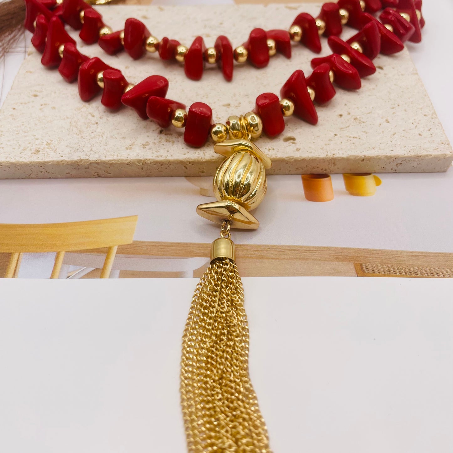 JI JOYA VENTA AL POR MAYOR,Collar sencillo y elegante