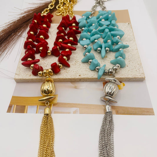 JI JOYA VENTA AL POR MAYOR,Collar sencillo y elegante
