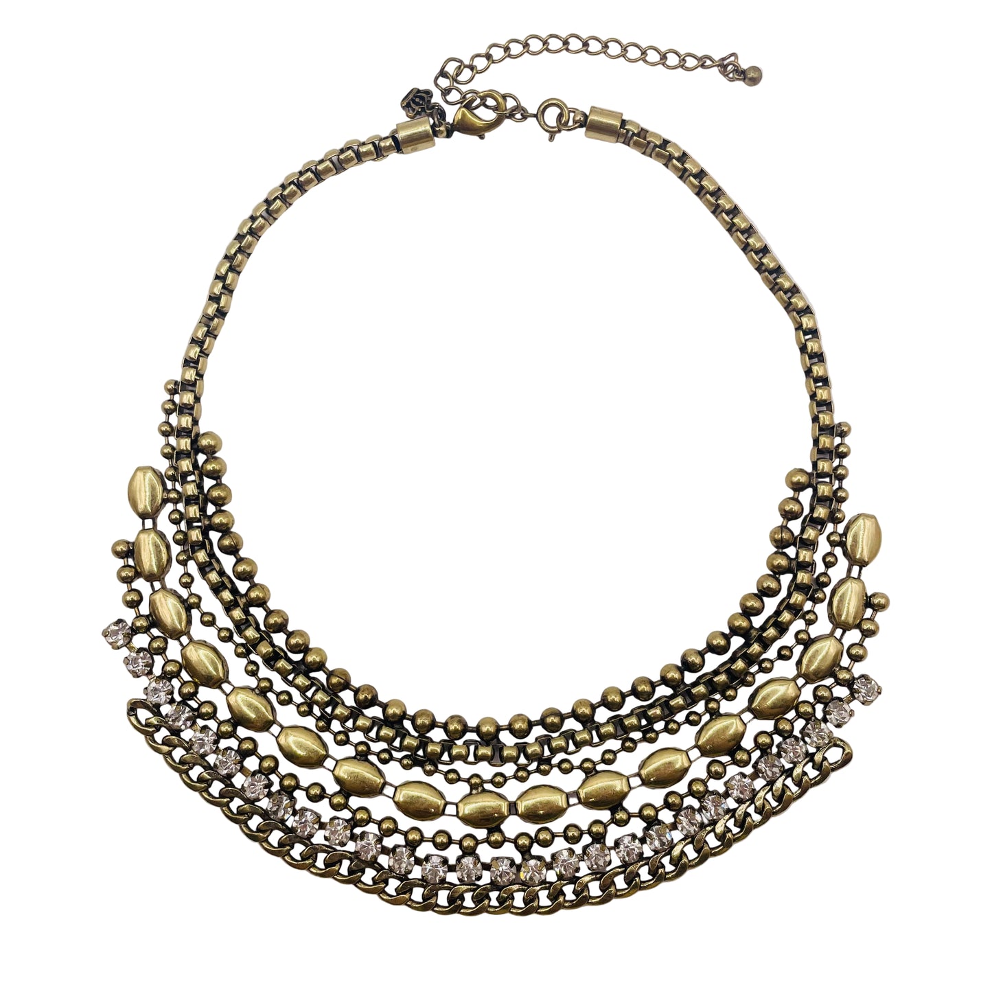 JI JOYA VENTA AL POR MAYOR,Collar de moda de bronce