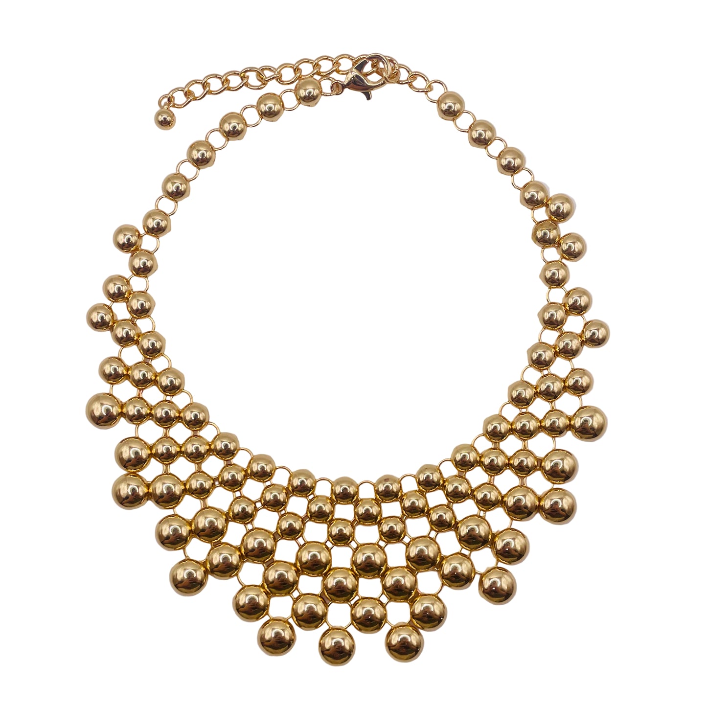 JI JOYA VENTA AL POR MAYOR,Collar de metal elegante y sencillo.