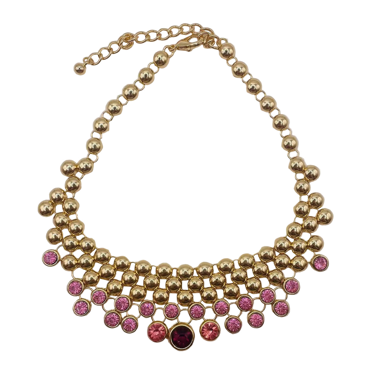 JI JOYA VENTA AL POR MAYOR,Un collar sencillo que combina metal y piedras preciosas.