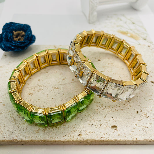 JI JOYA VENTA AL POR MAYOR,Pulsera de diamantes, elástica.