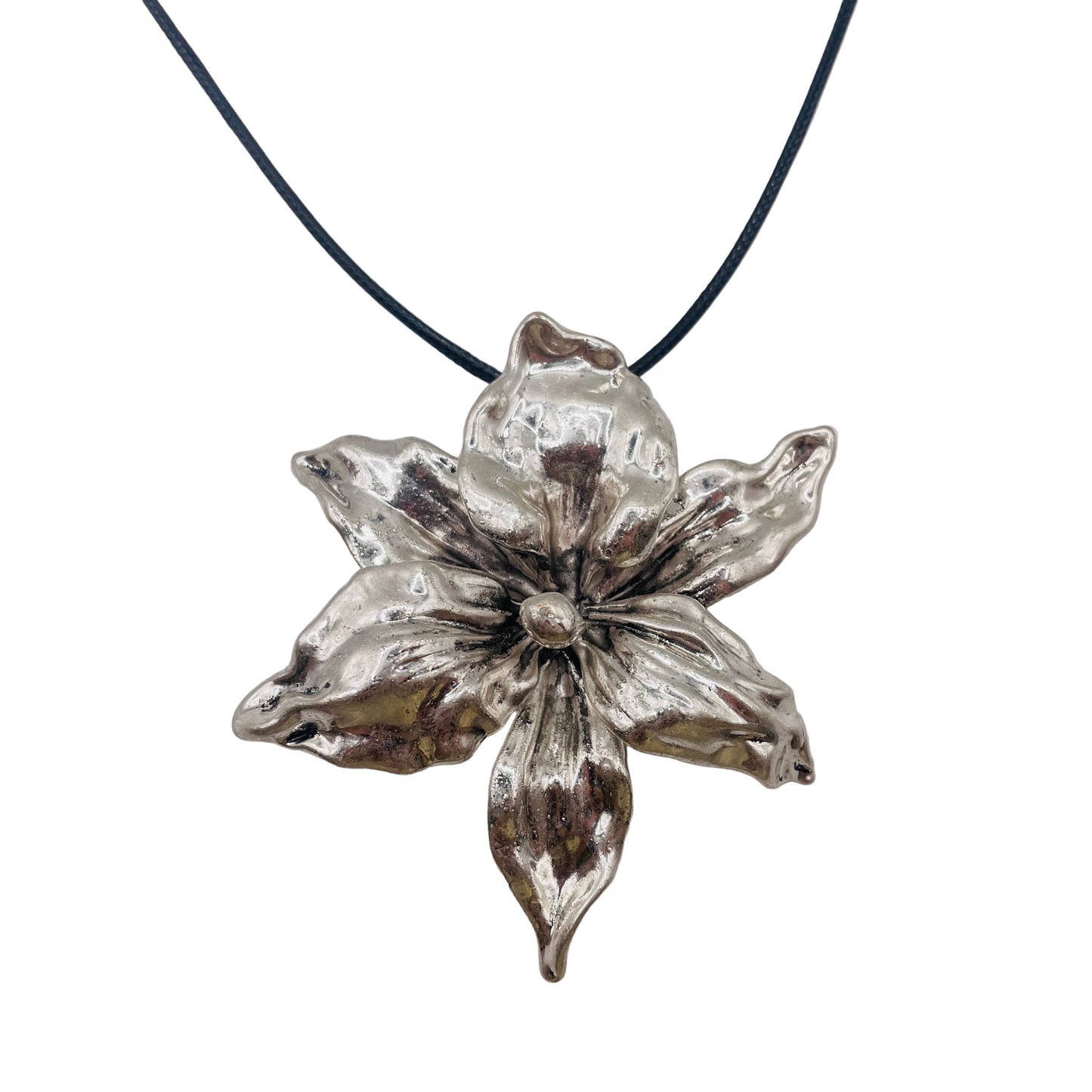 JI JOYA VENTA AL POR MAYOR,Collar de moda con cordón largo en forma de flor