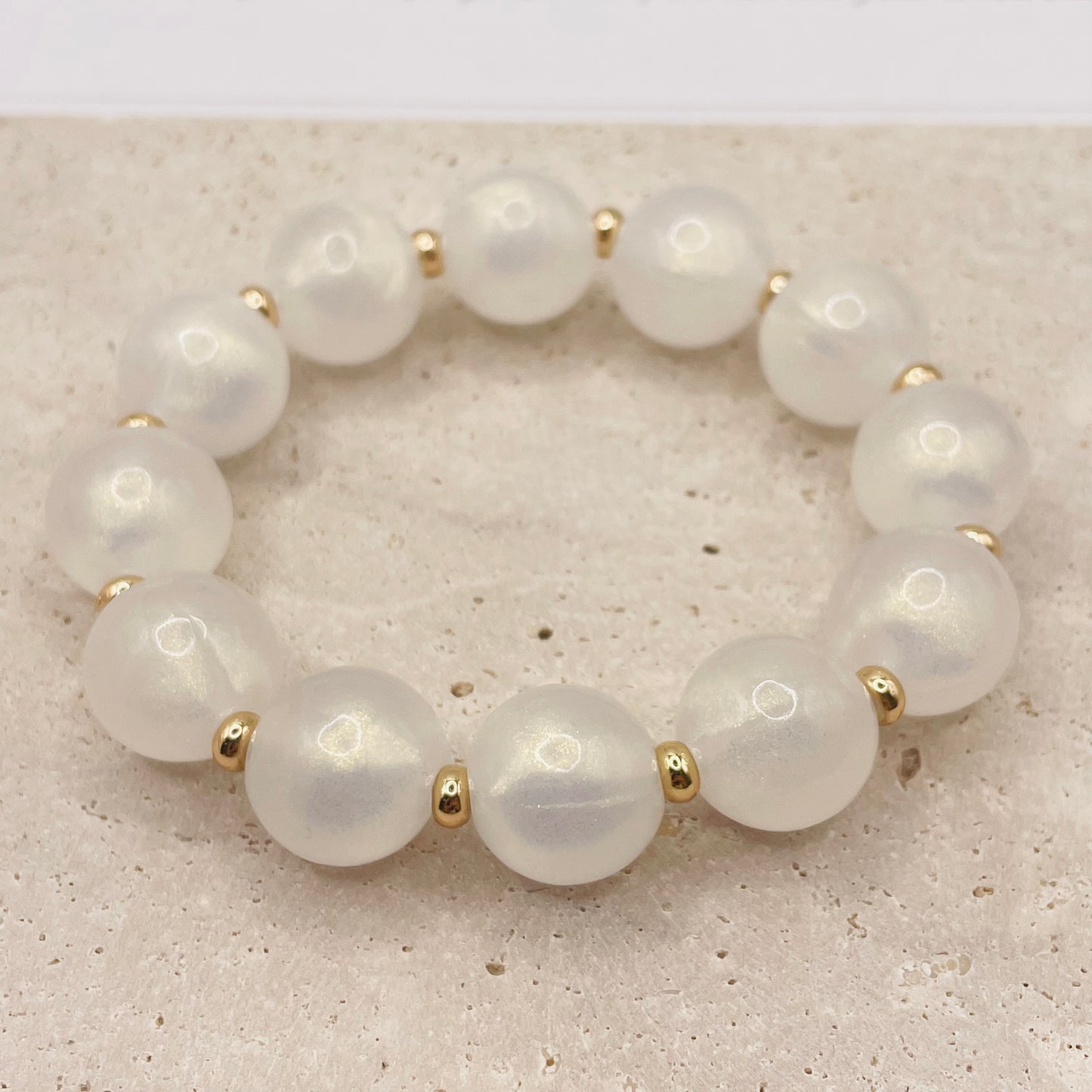 JI JOYA VENTA AL POR MAYOR,Combinación de pulsera de dos cuentas de moda