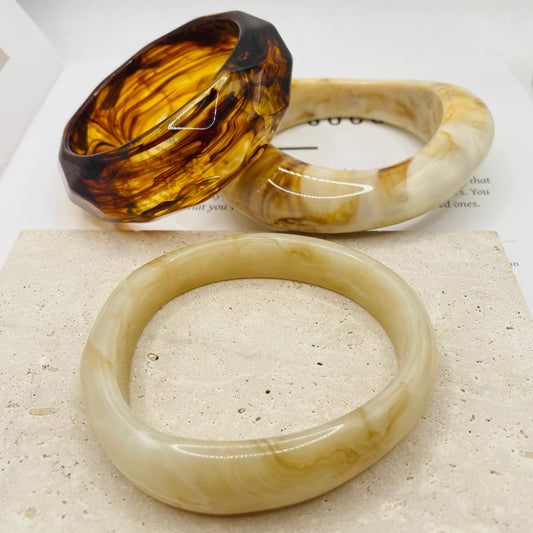 JI JOYA VENTA AL POR MAYOR,Pulsera de resina tres en uno
