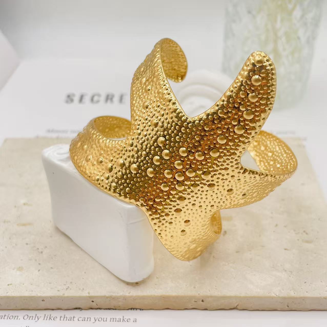 JI JOYA VENTA AL POR MAYOR,pulsera de estrella de mar