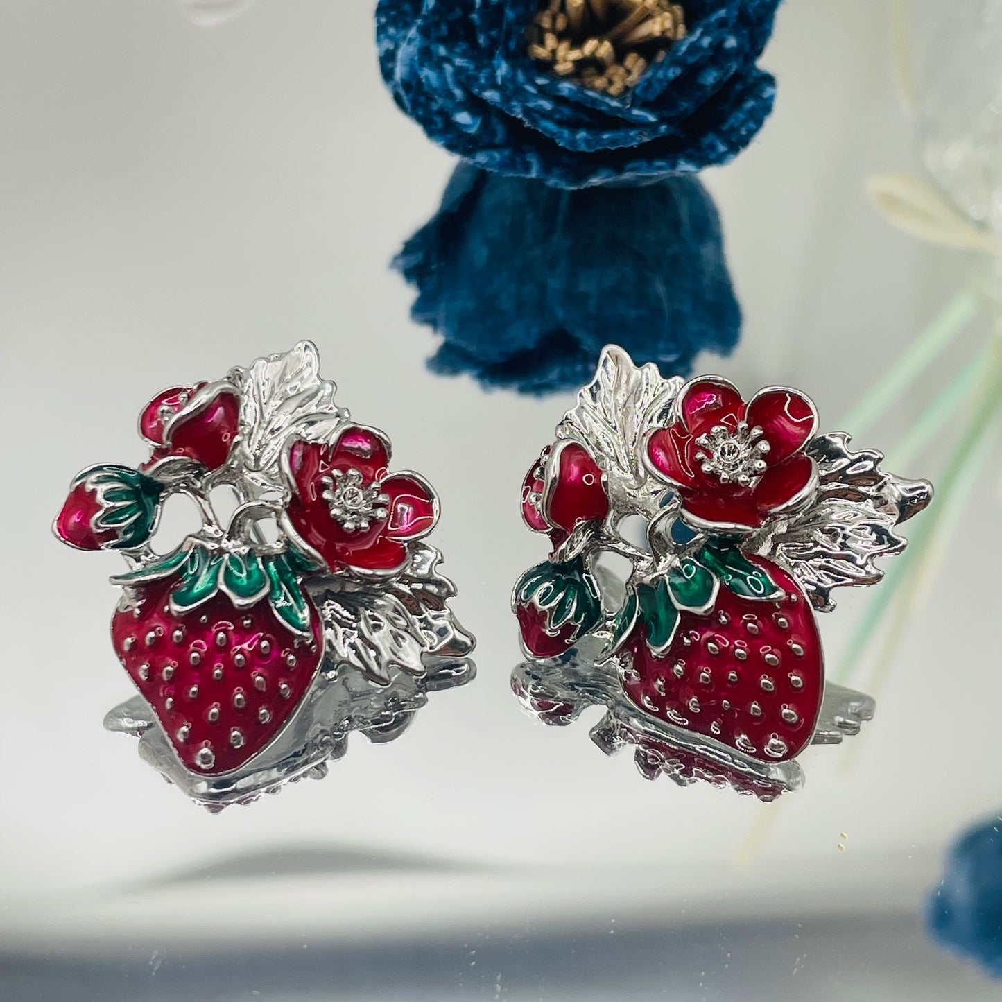 JI JOYA VENTA AL POR MAYOR,Pendientes estilo fresa