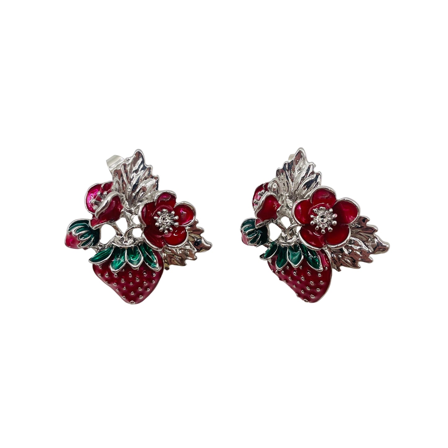 JI JOYA VENTA AL POR MAYOR,Pendientes estilo fresa