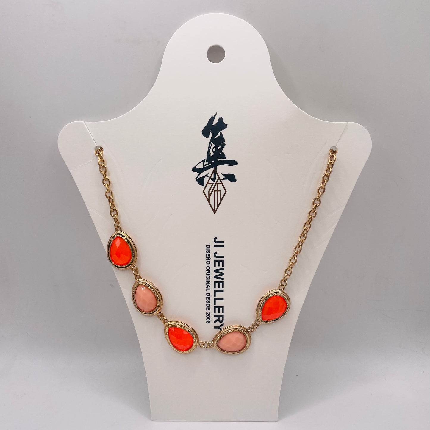 JI JOYA VENTA AL POR MAYOR,Un collar sencillo y elegante adecuado para fiestas y bodas.